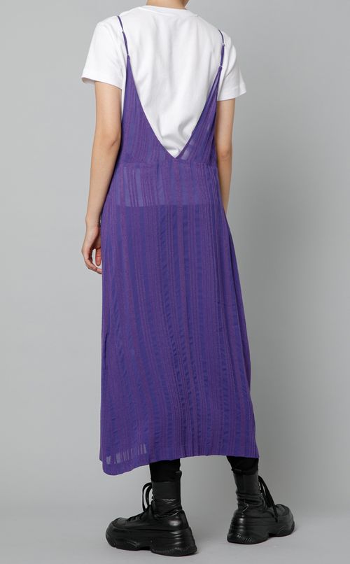 ストライプキャミソールワンピース