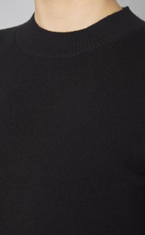 異素材ドッキングワンピース