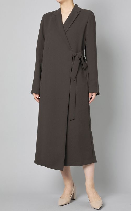 ダブルクロスラップワンピース