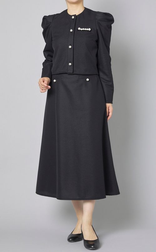 パールメッシュニットジャケット