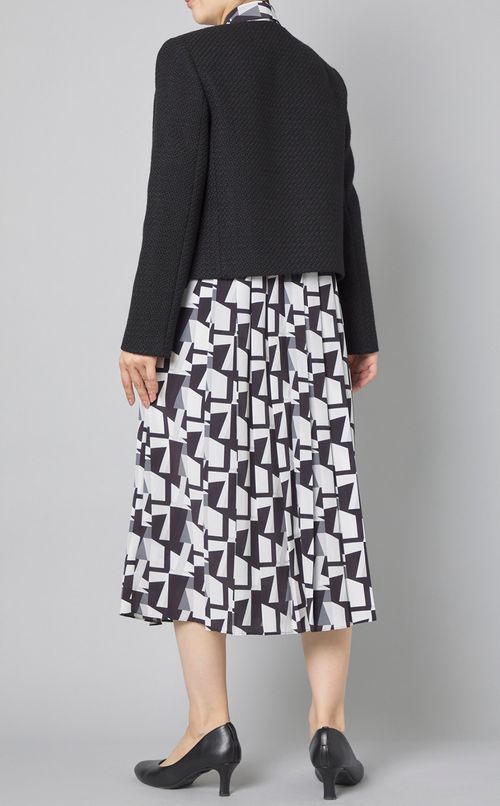 ツイードクロップドジャケット