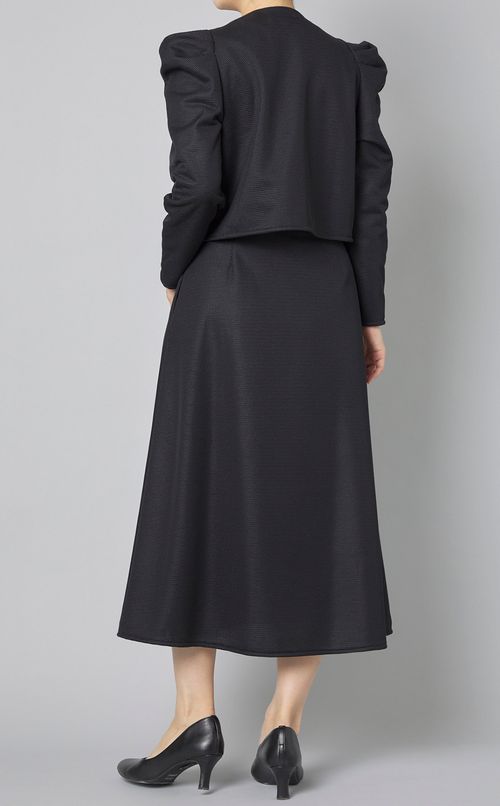 パールメッシュニットジャケット