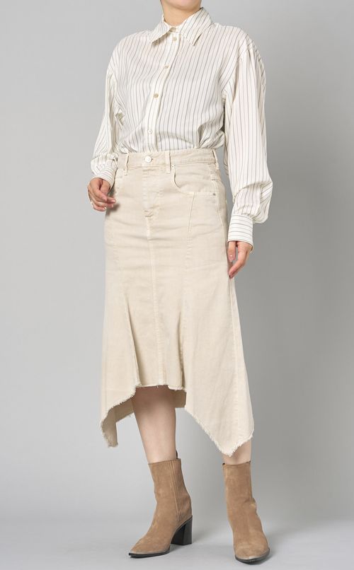 ストライプレギュラーカラーシャツ