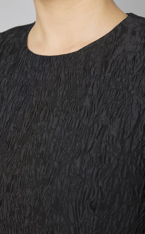 ジャガードティアードワンピース