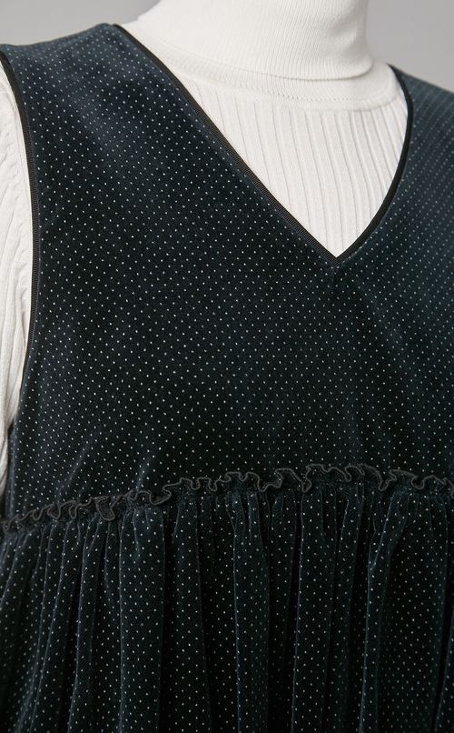 ベルベットドットジレ