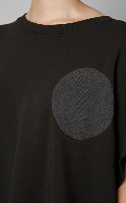 バイカラースウェットワンピース