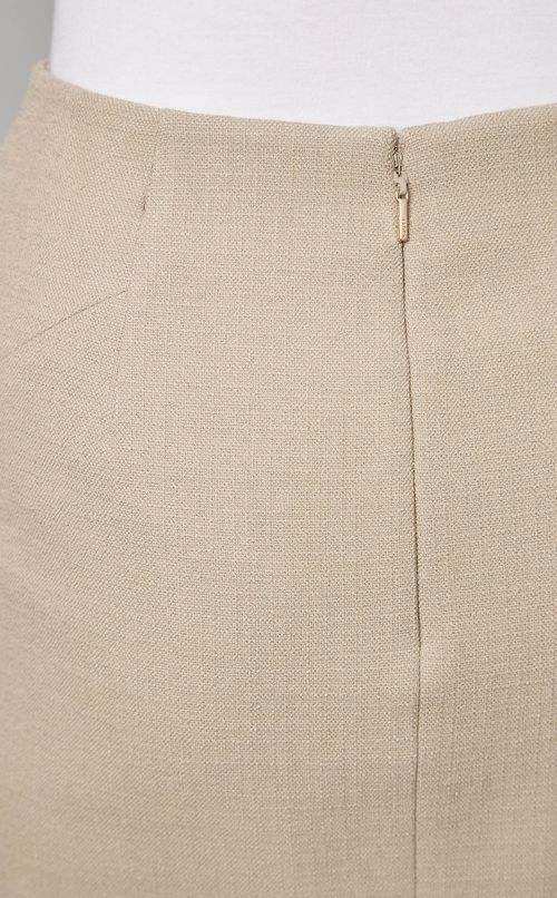 ウール混タイトスカート