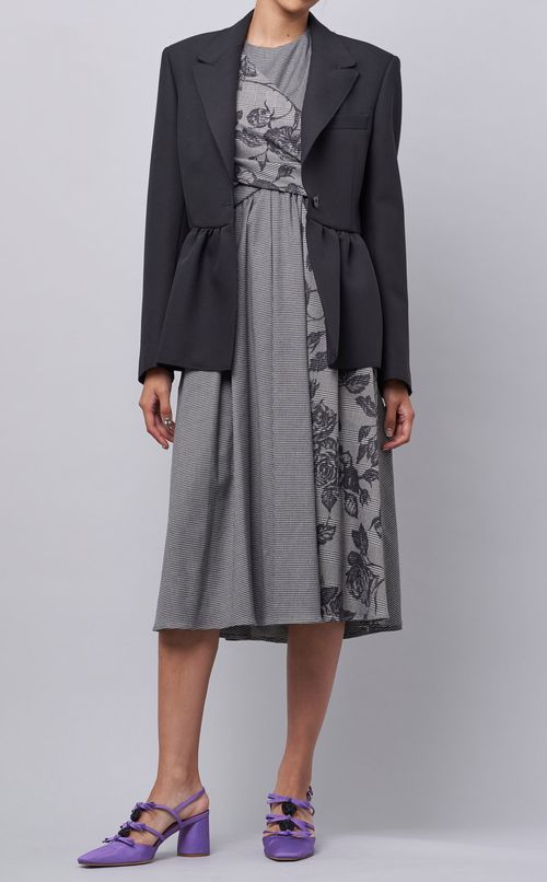 ラッフルテーラードジャケット