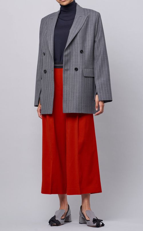 ストライプオーバーサイズジャケット