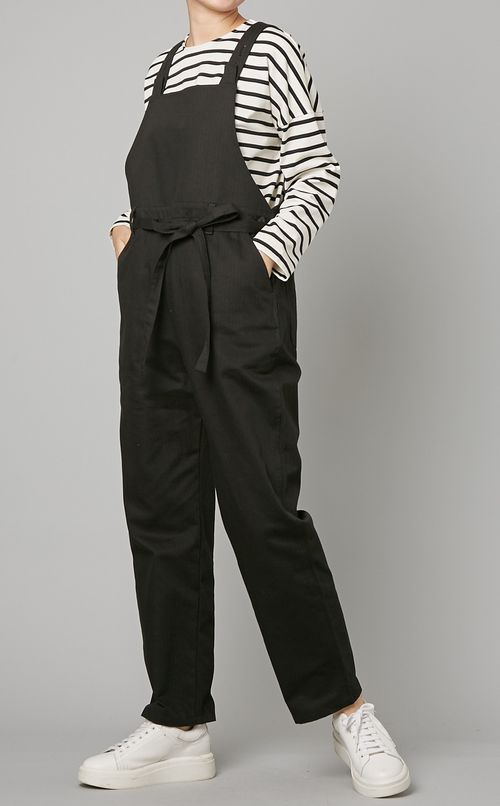 ヘリンボーンオーバーオール