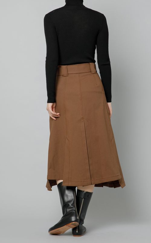 ダブルポケットタックスカート