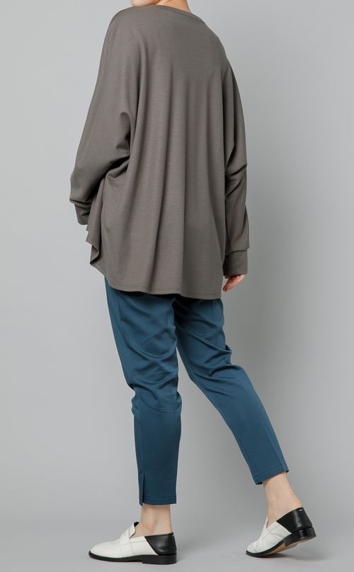 ウールレイヤードブラウス