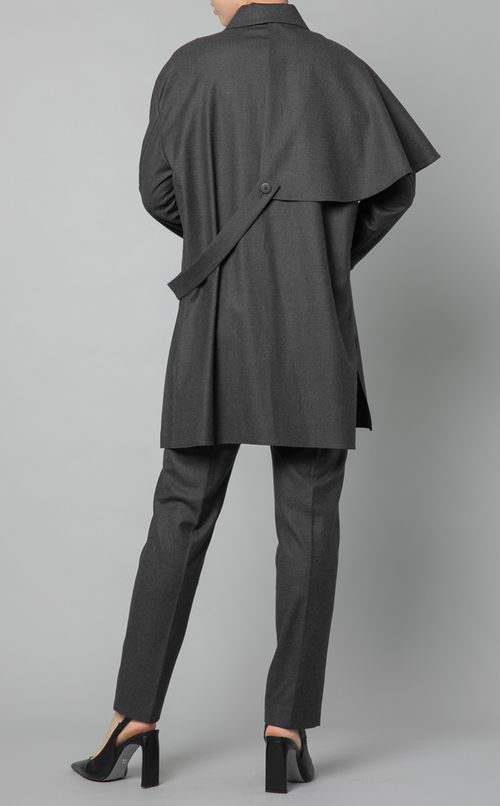 2wayウールサキソニーシャツ