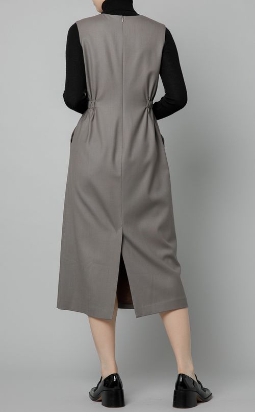 ストレッチウールワンピース