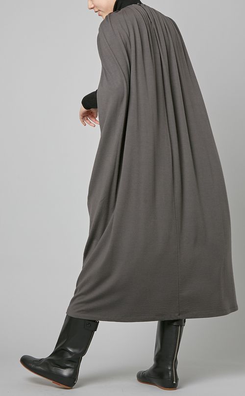 ロングケープドレス