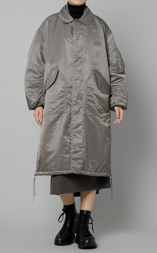 リバーシブルロングMA-1コート