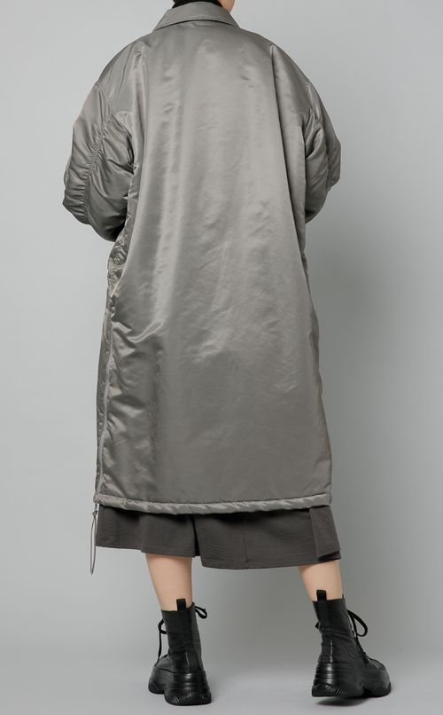 リバーシブルロングMA-1コート