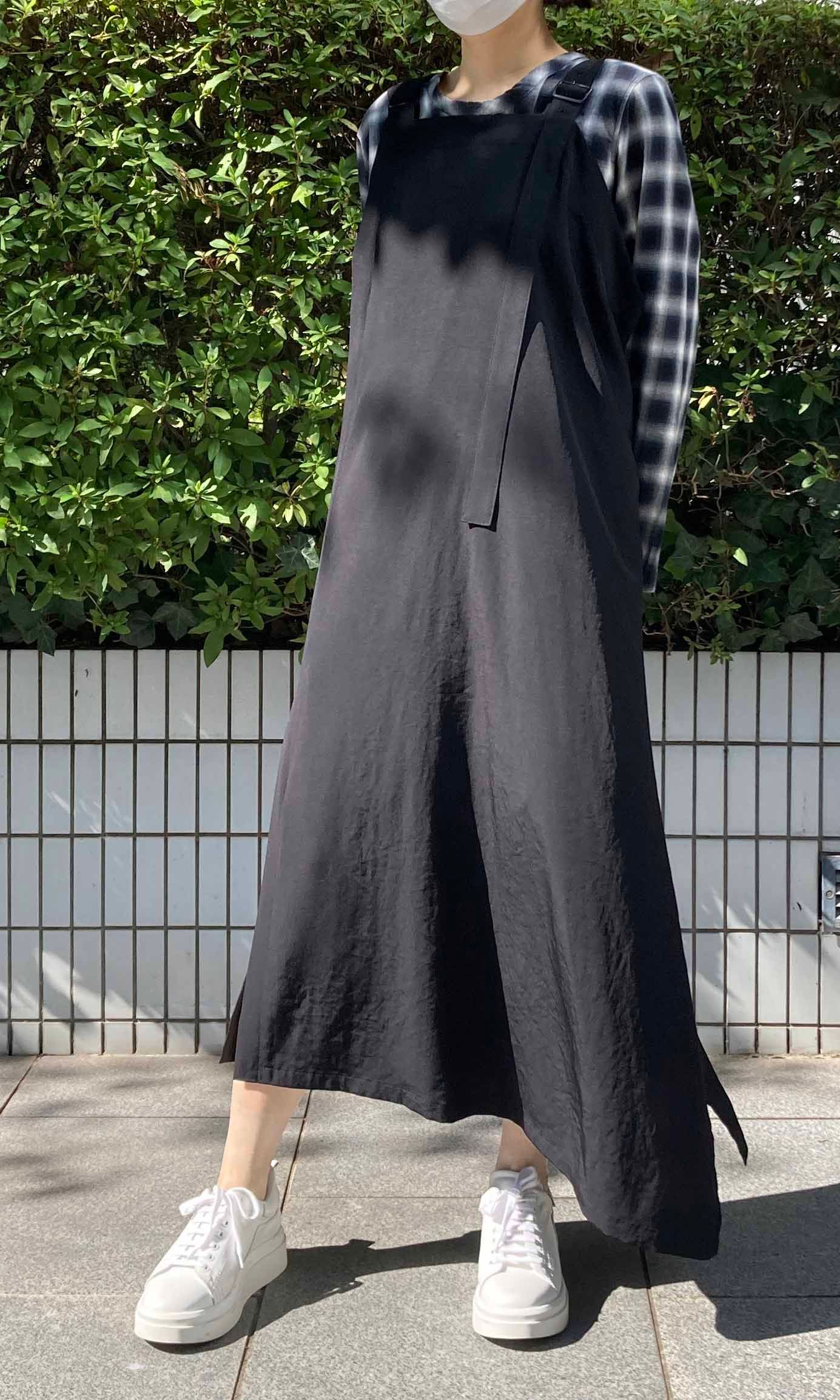 Ｙ's-BORN PRODUCT ショルダーストラップドレス Y's｜ショルダーストラップロングドレス