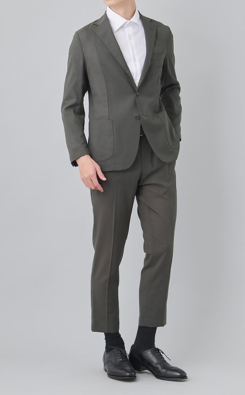 セミワイドブロードシャツ