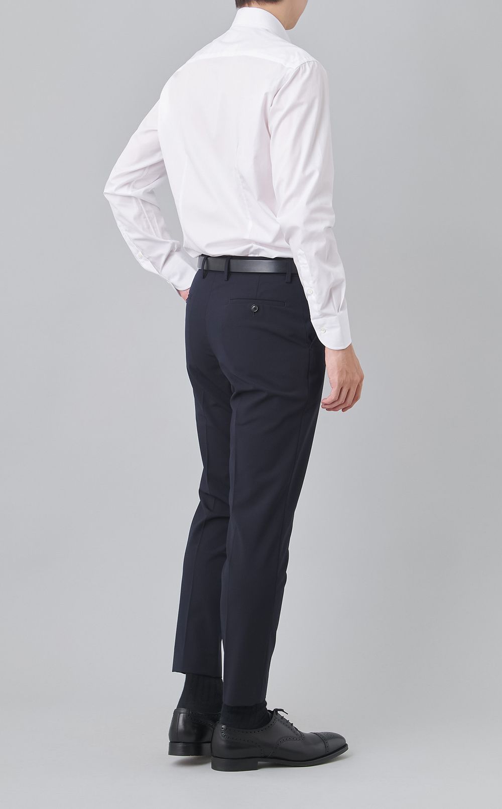 ワイドスプレッドカラードレスシャツ