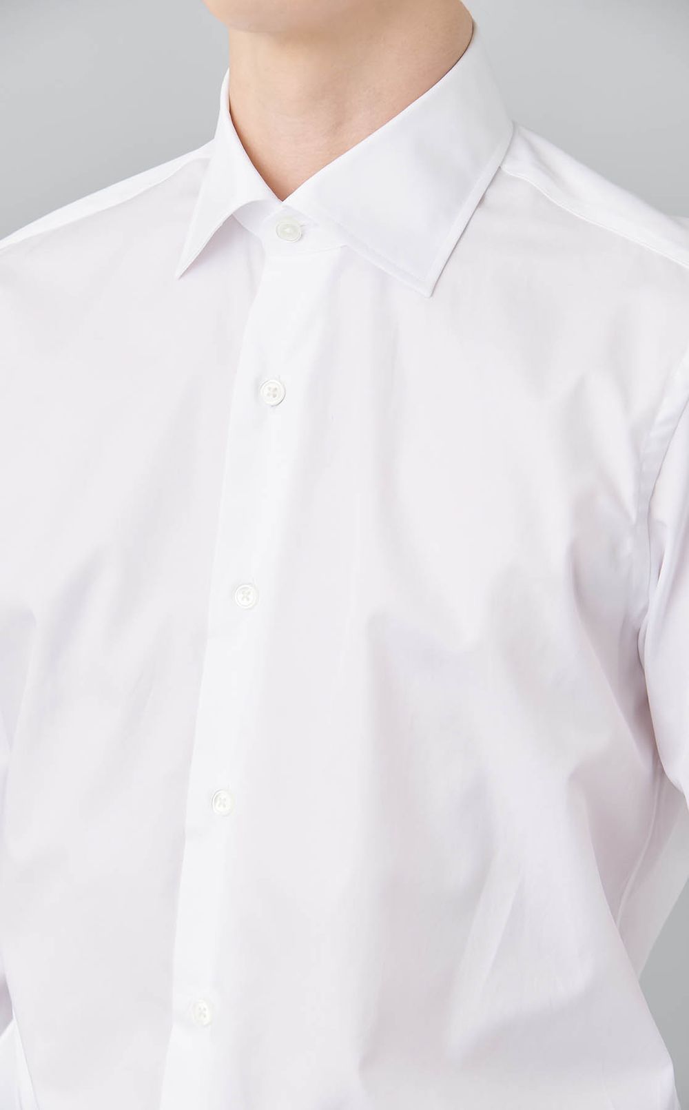 ワイドスプレッドカラードレスシャツ