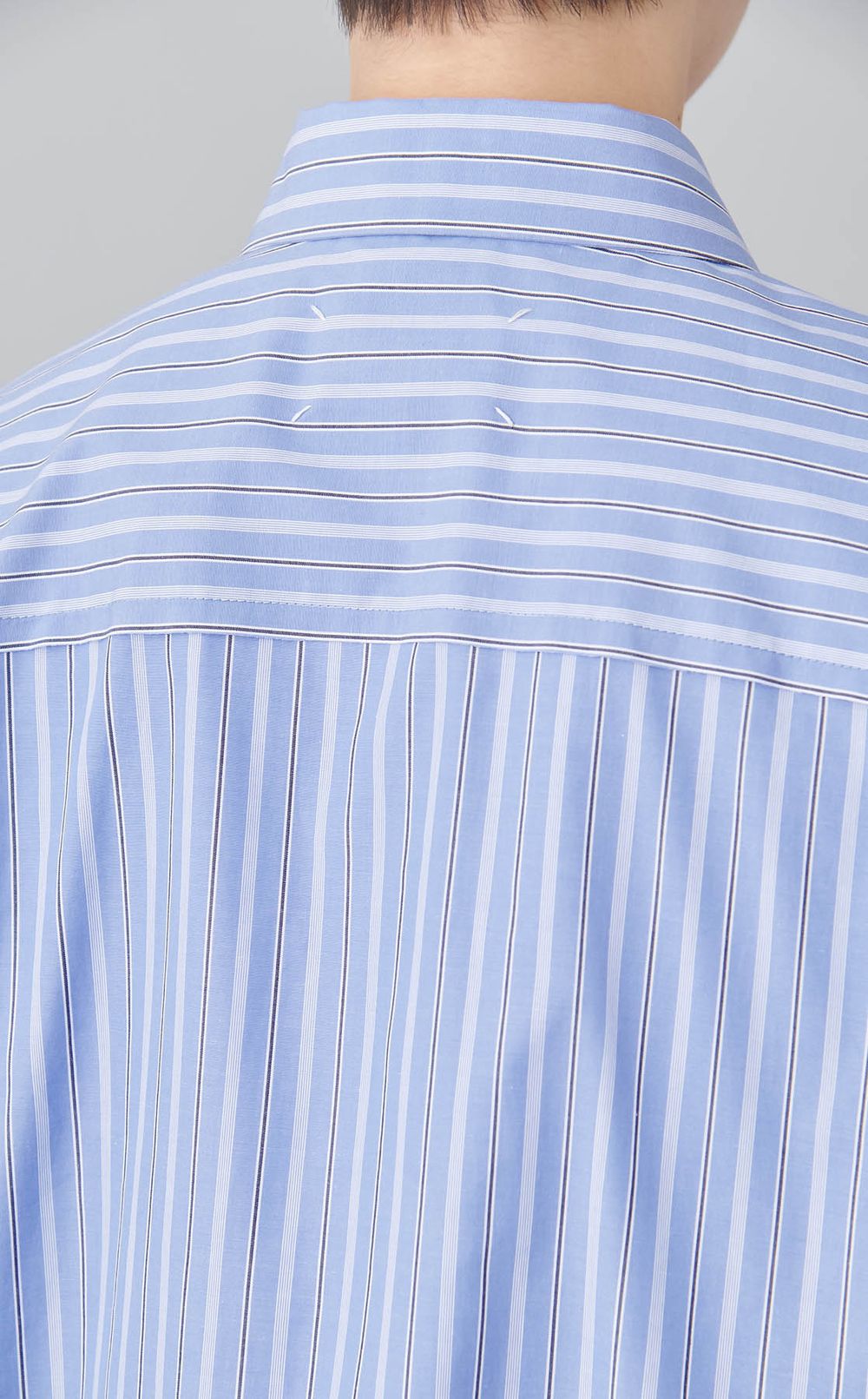 ストライプレギュラーカラーシャツ