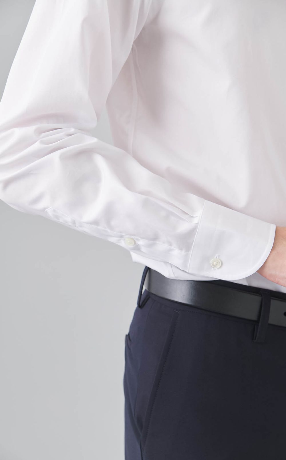 ワイドスプレッドカラードレスシャツ