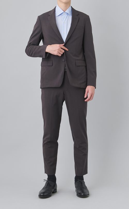 ワイドスプレッドカラードレスシャツ