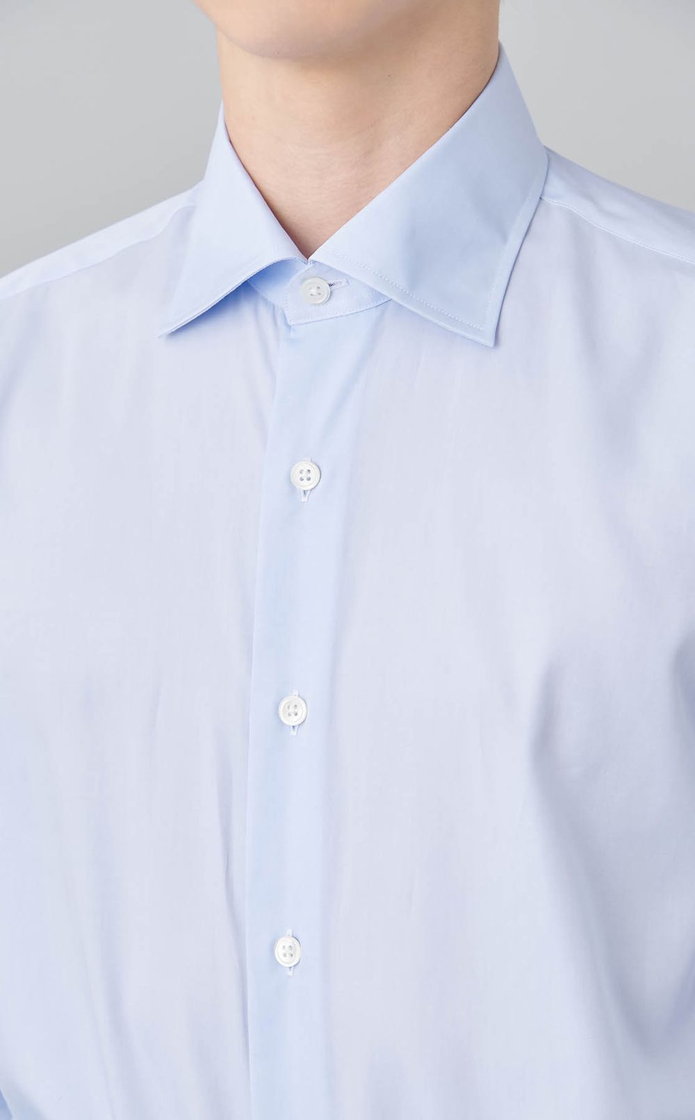 ワイドスプレッドカラードレスシャツ