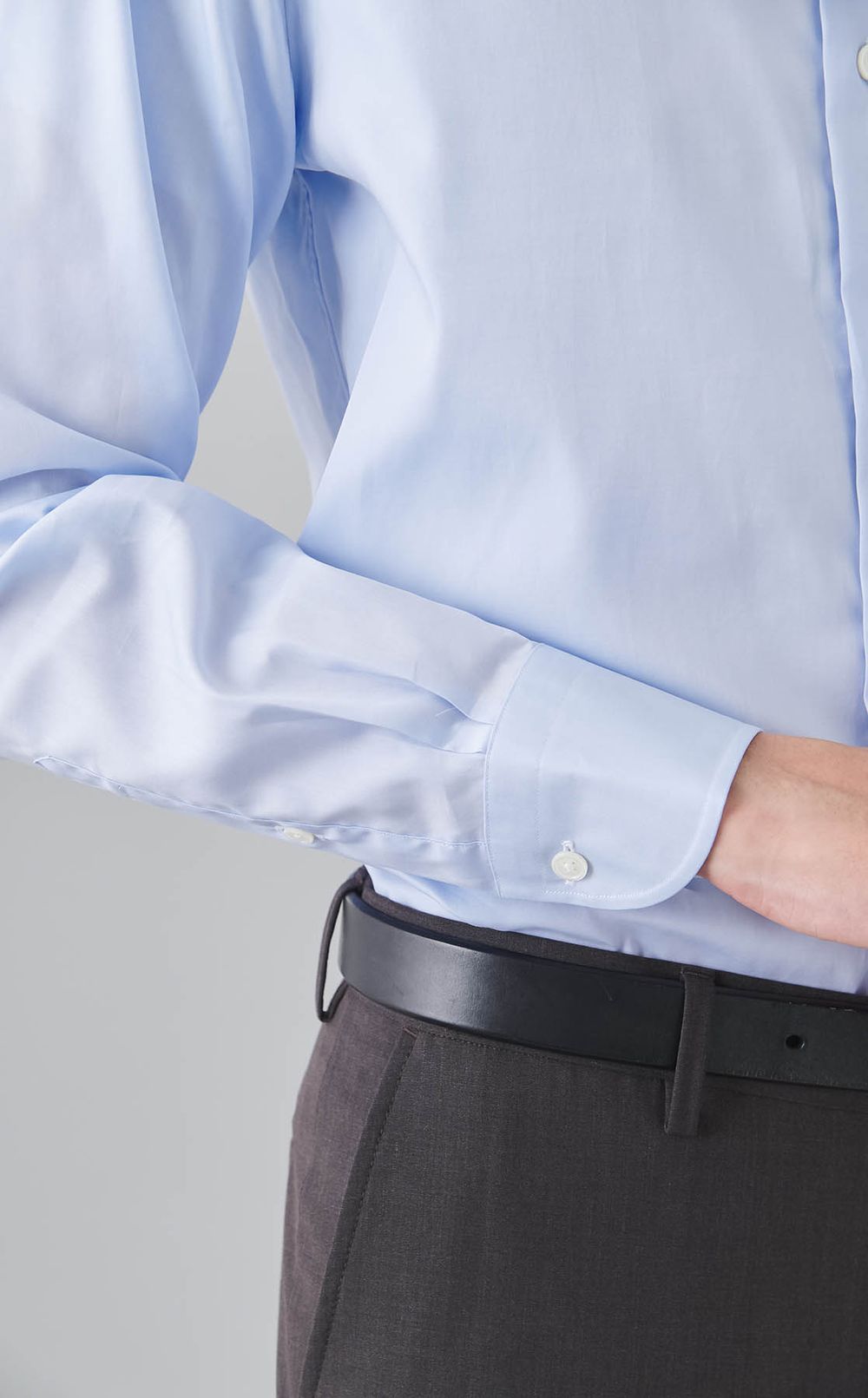 ワイドスプレッドカラードレスシャツ