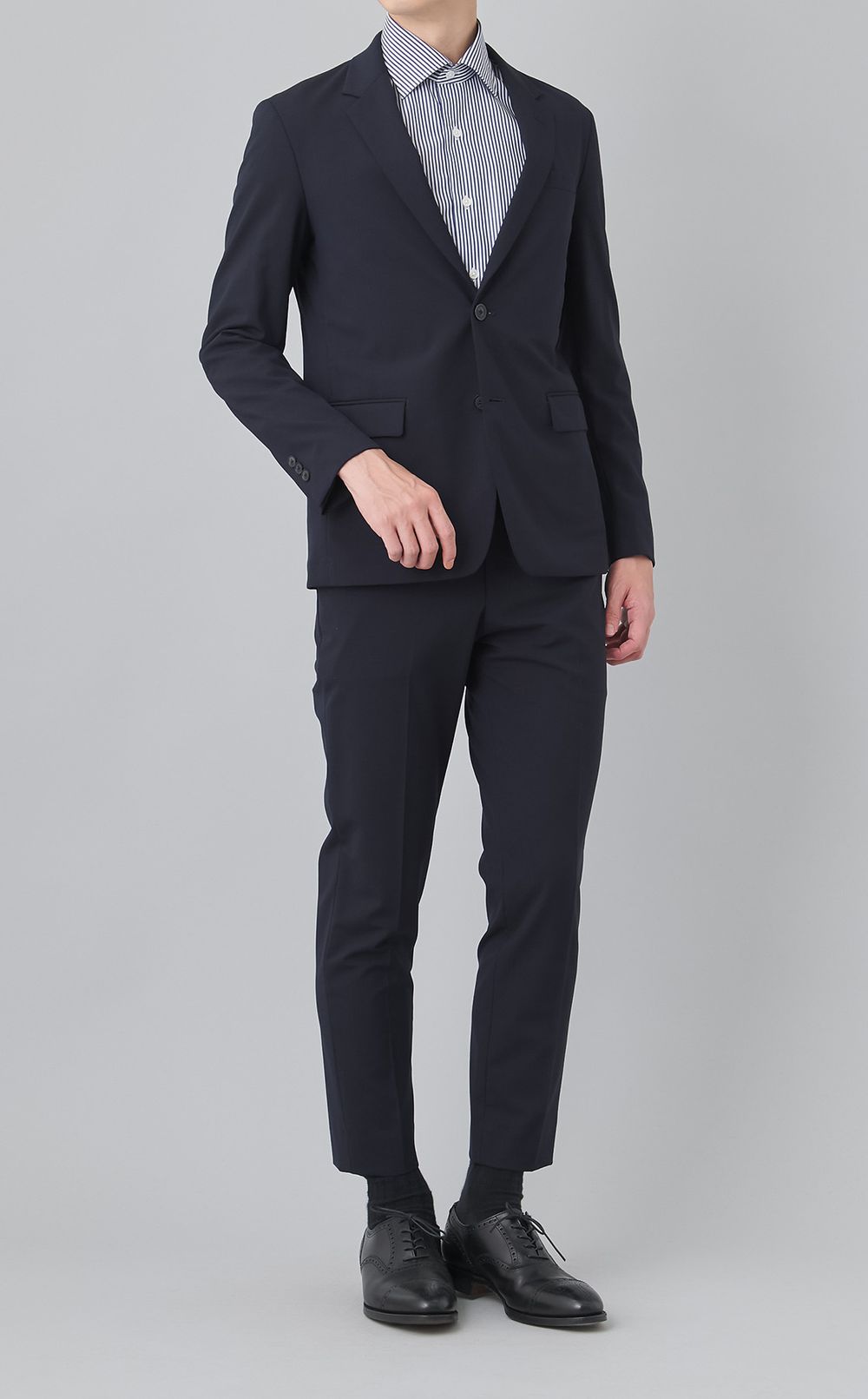 ワイドスプレッドカラードレスシャツ