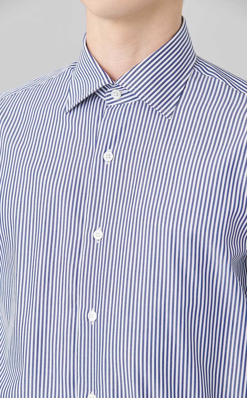 ワイドスプレッドカラードレスシャツ