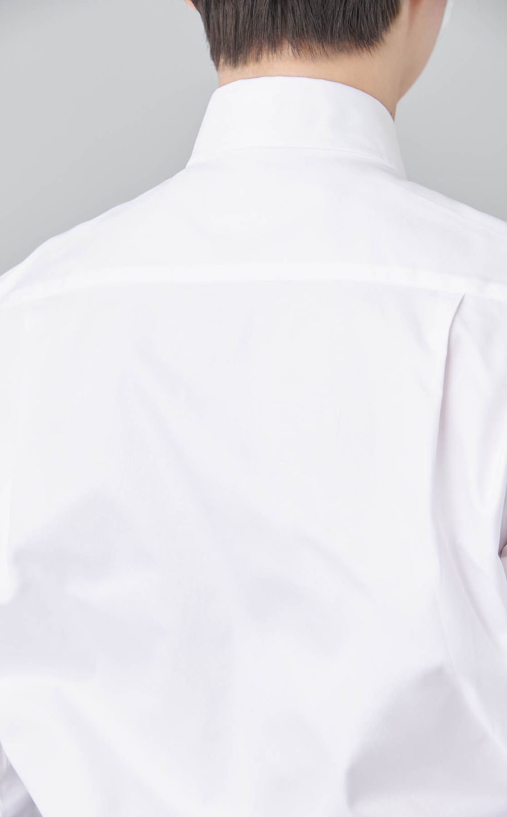 オックスボタンダウンドレスシャツ