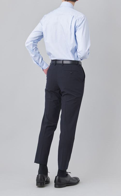 オックスボタンダウンドレスシャツ