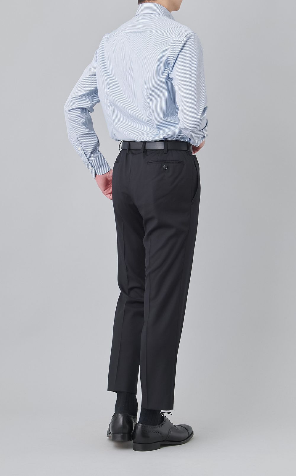 キャンディストライプドレスシャツ