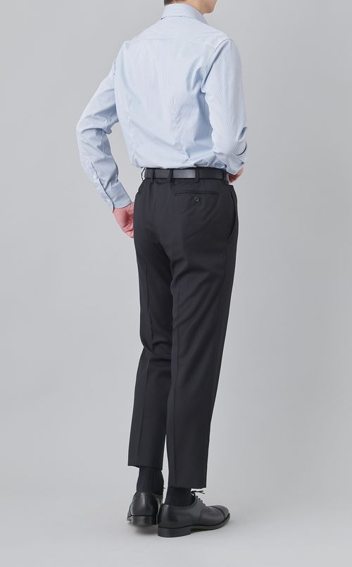 キャンディストライプドレスシャツ