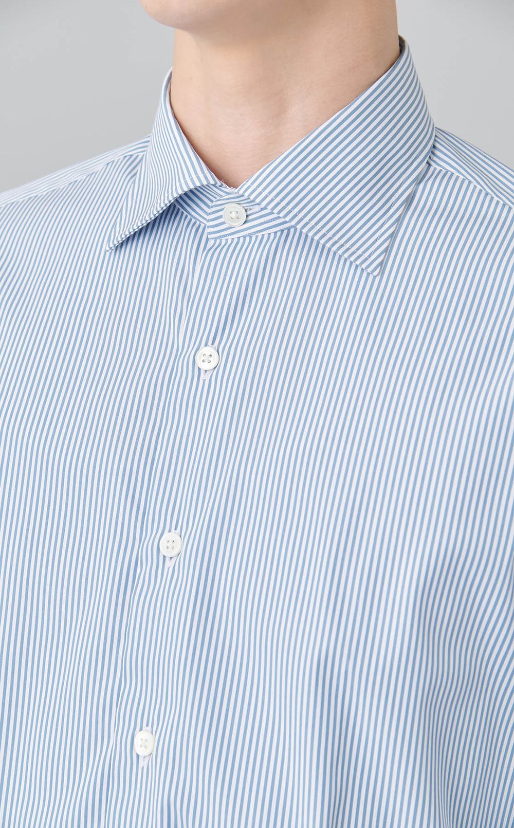 キャンディストライプドレスシャツ