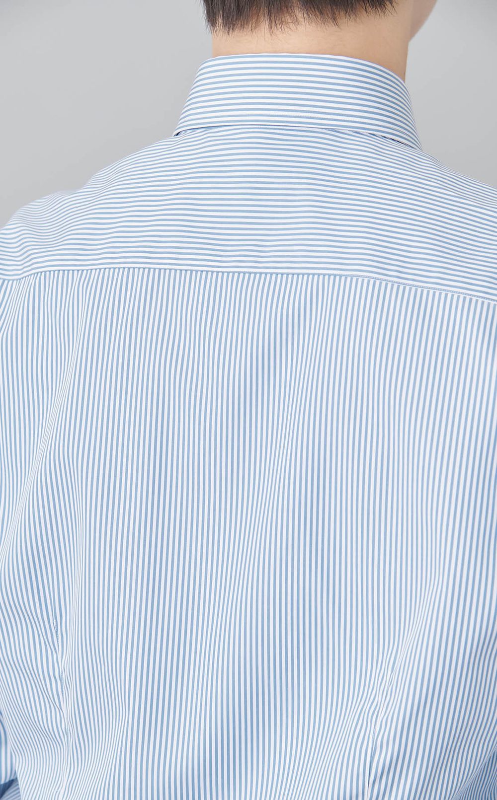 キャンディストライプドレスシャツ