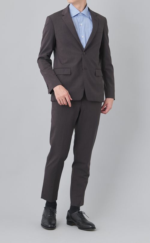 ワイドスプレッドギンガムドレスシャツ