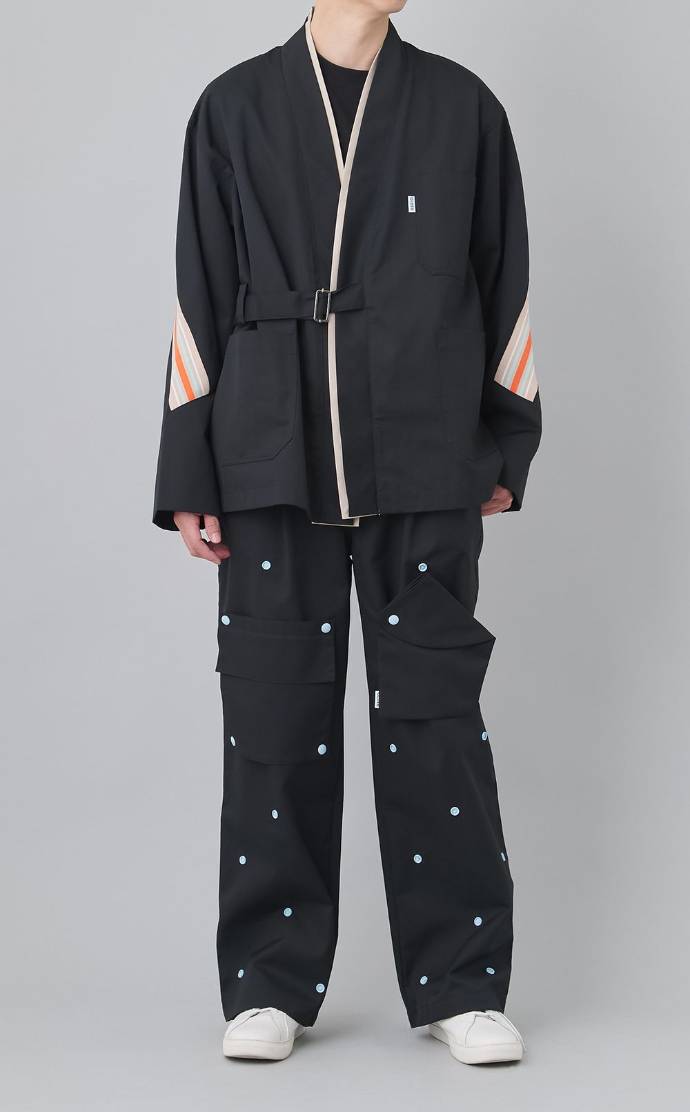 OLDERプッシュボタンパンツ