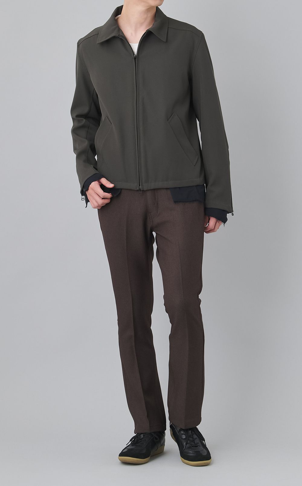 セミフレア5ポケットパンツ