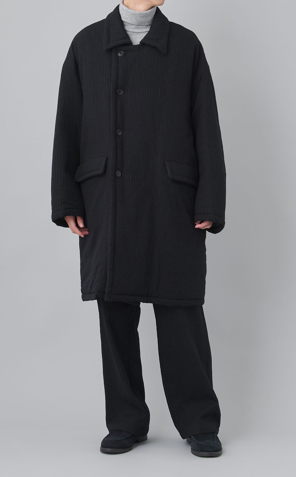 ストライプジャカードカーゴパンツ