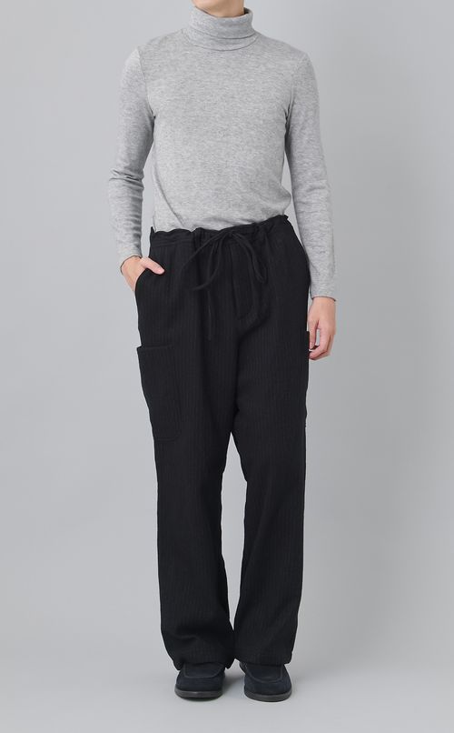 ストライプジャカードカーゴパンツ