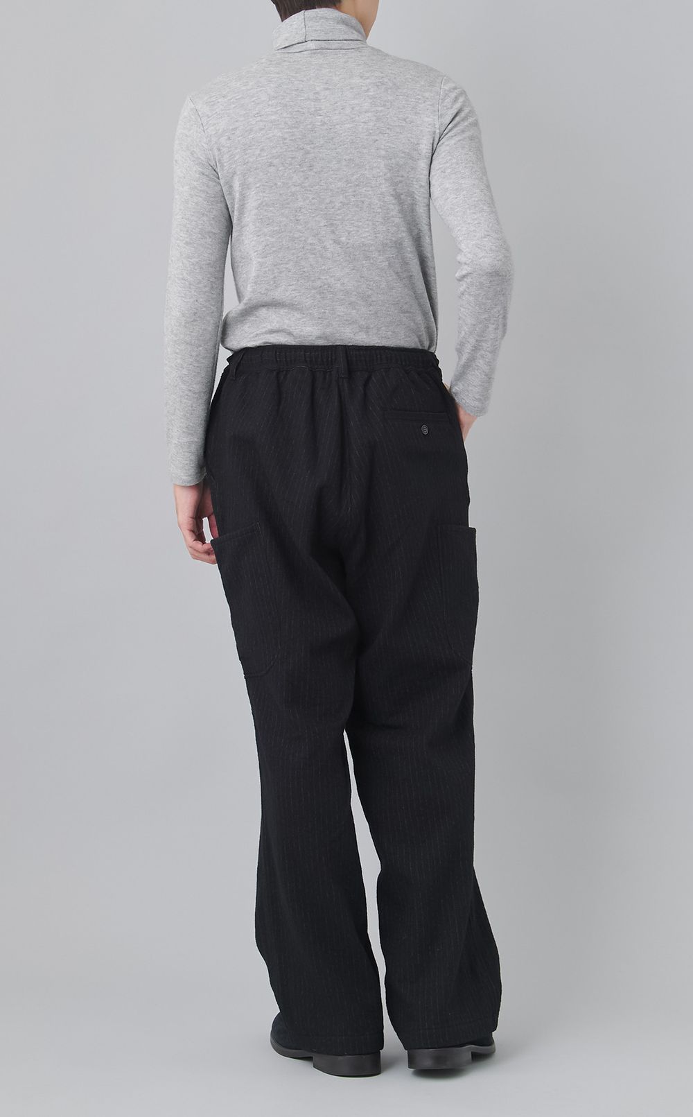 ストライプジャカードカーゴパンツ