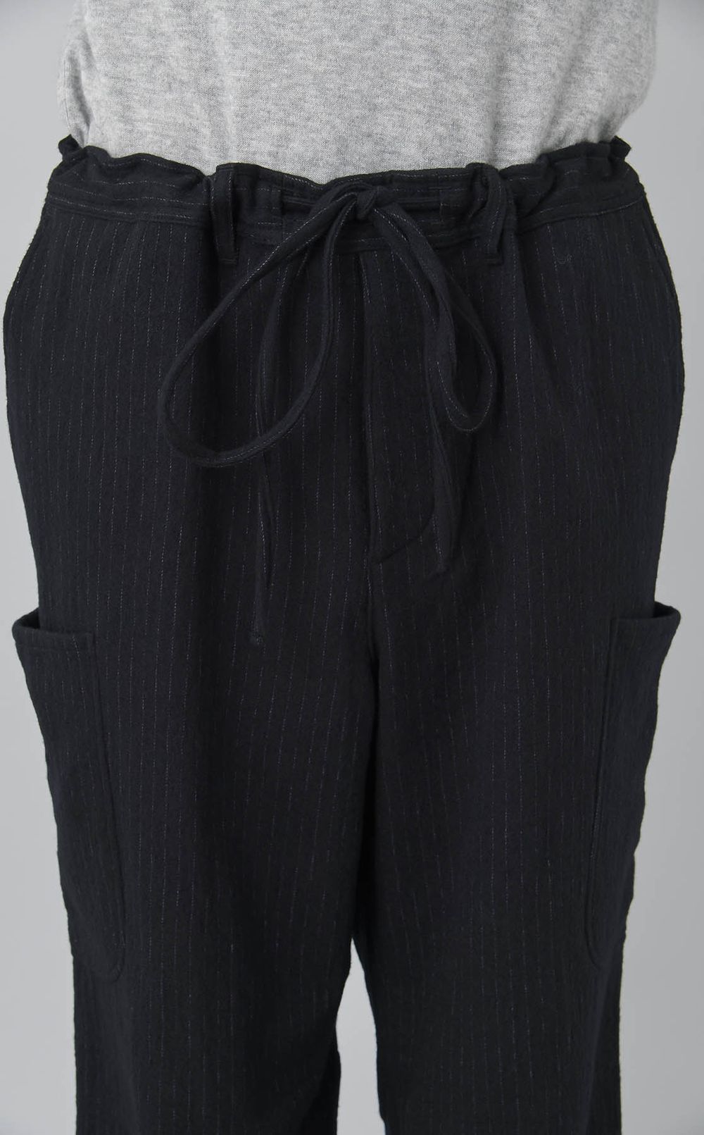 ストライプジャカードカーゴパンツ