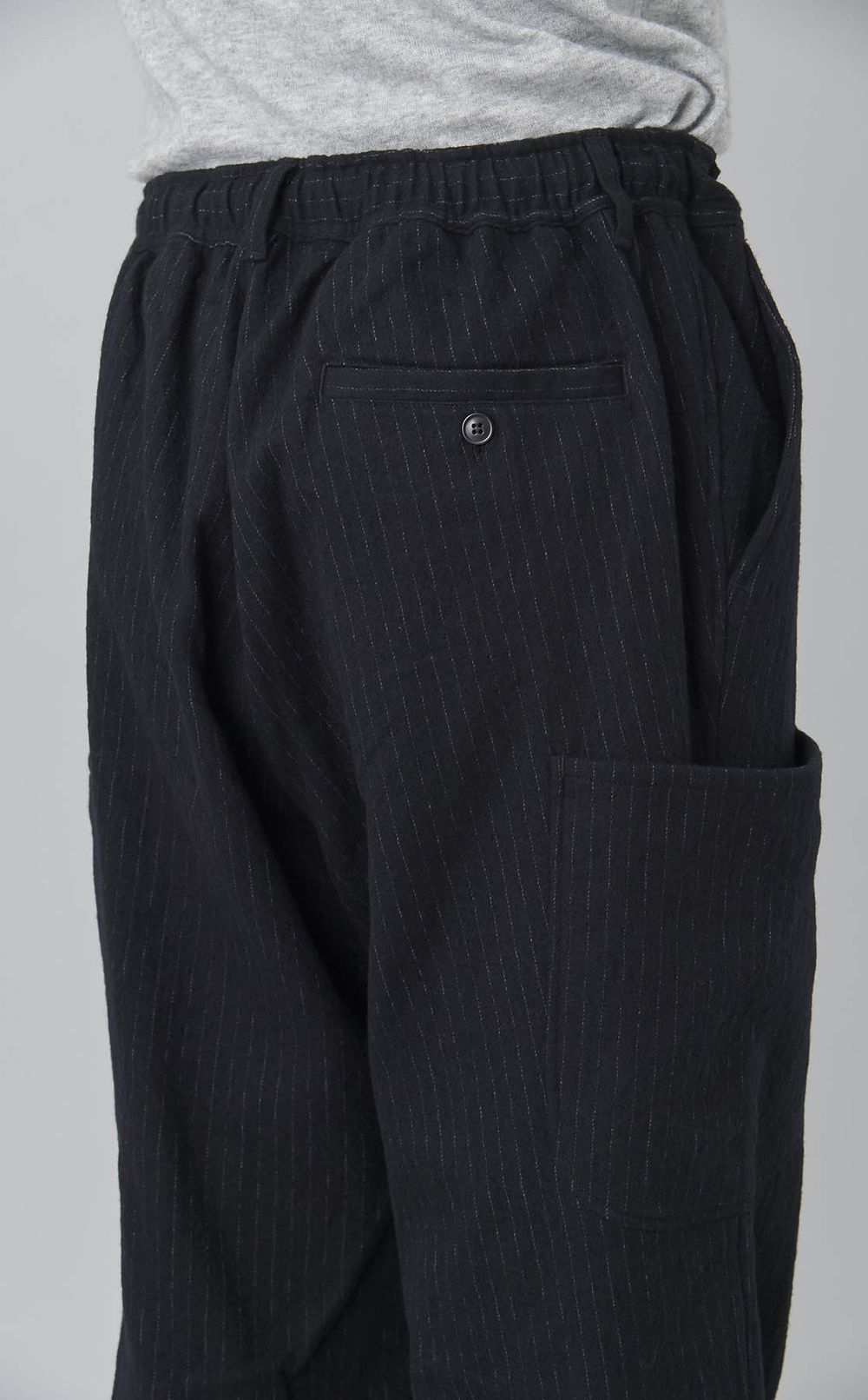 ストライプジャカードカーゴパンツ