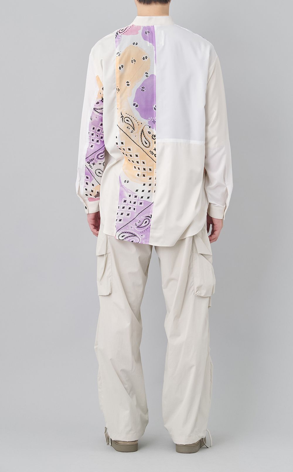 【reADdress】リメイクスタンドカラーシャツ