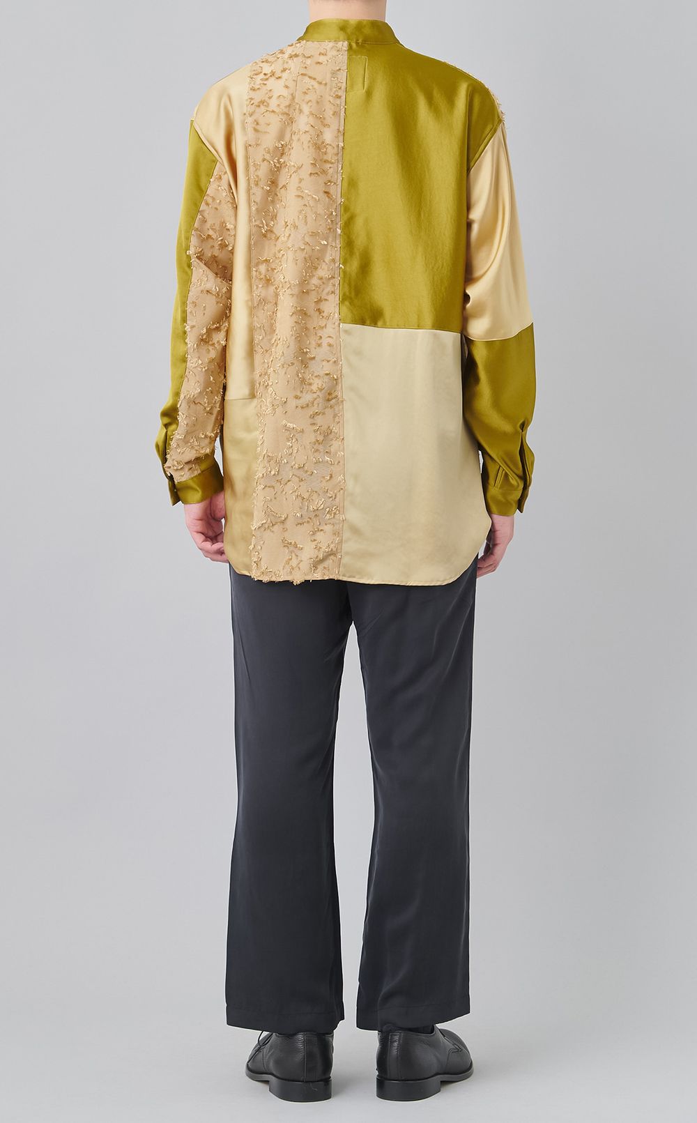 【reADdress】リメイクスタンドカラーシャツ