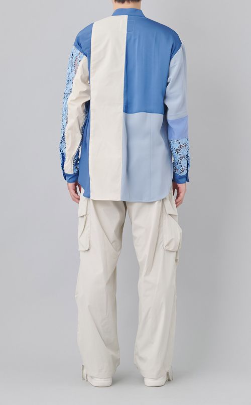 【reADdress】リメイクスタンドカラーシャツ