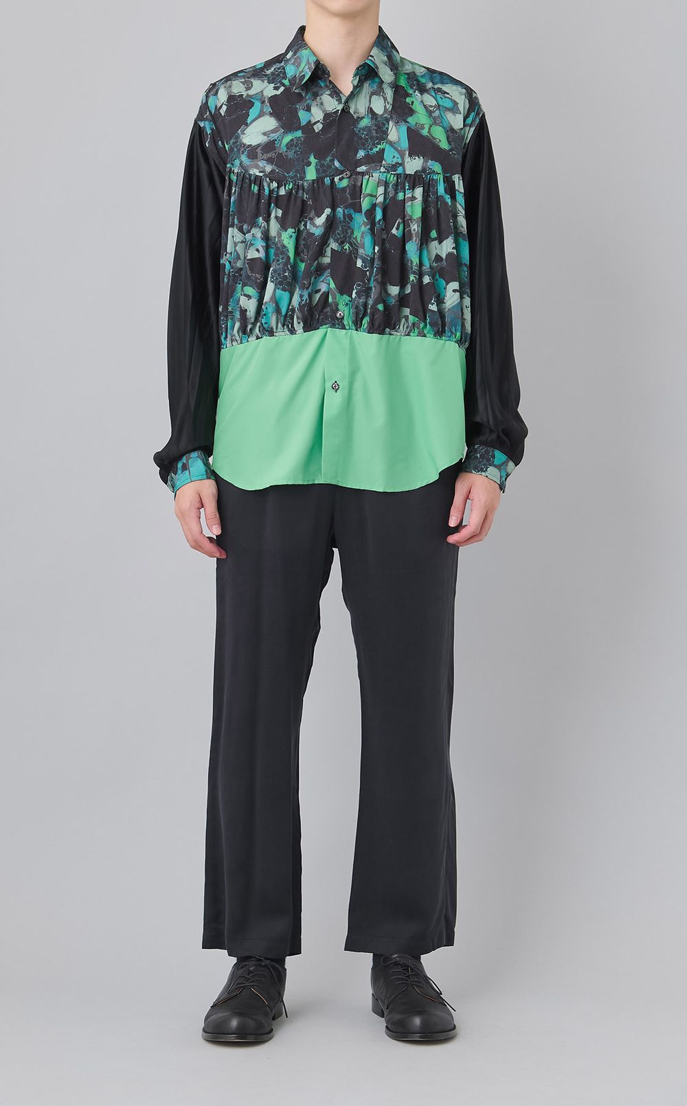 【reADdress】リメイクレギュラーカラーシャツ